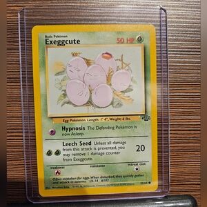 Pokemon Exeggcute 52/64 Jungle Trading Card